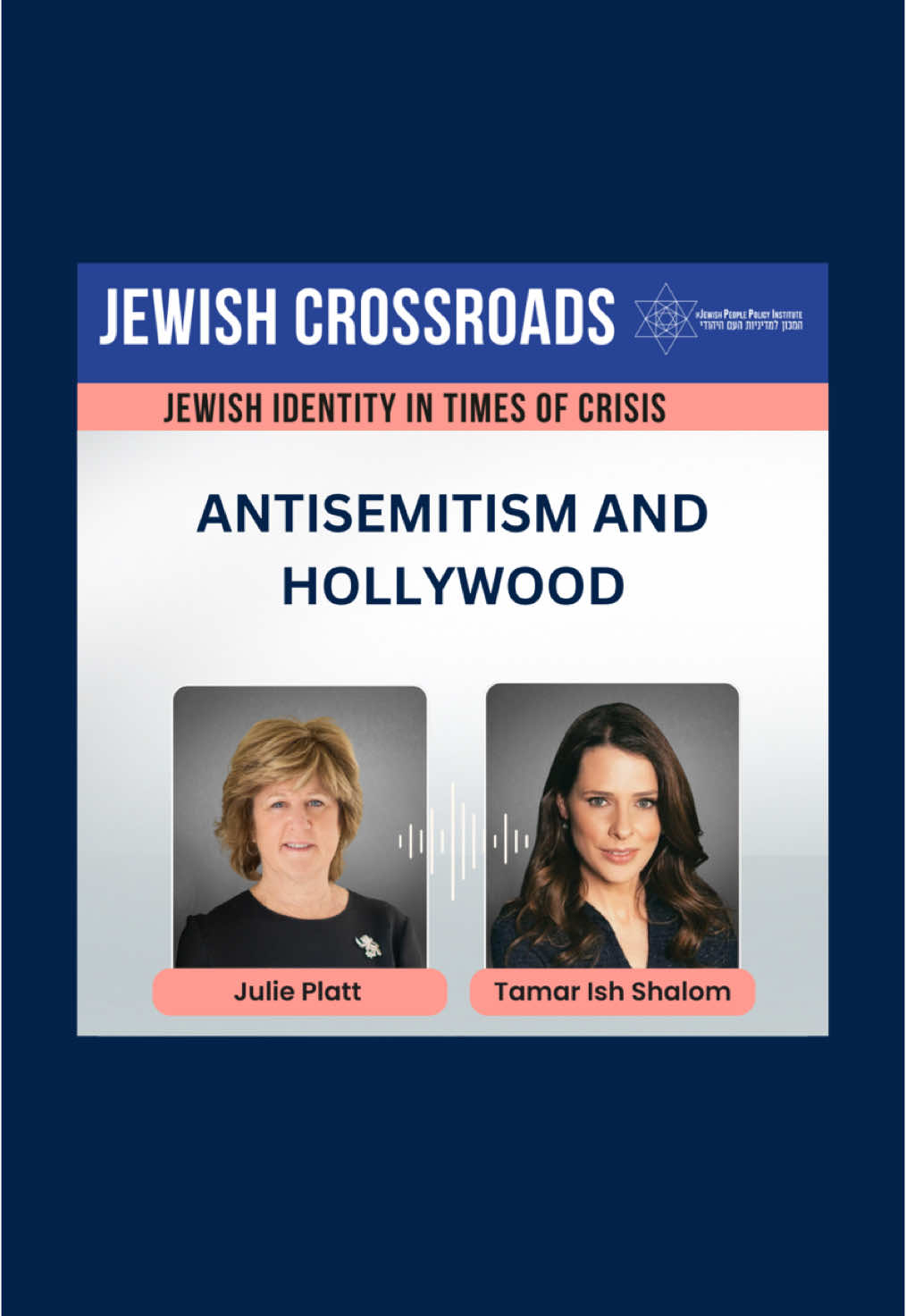 In this episode, Julie Platt, Chair of the Jewish Federations of North America expresses her deep disappointment with many Hollywood stars following October 7, but also highlights those whose unwavering support profoundly moved her. We also examine the extraordinary mobilization of Jewish federations in support of Israel in the wake October 7 and the emergence of new philanthropists. Listen to the episode: https://linktr.ee/jewishcrossroads #jewishcrossroadspod 