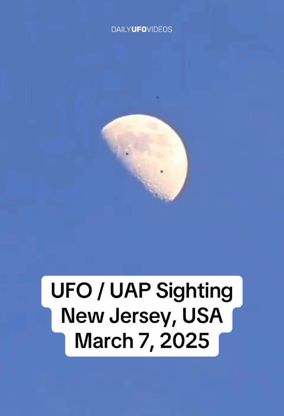 UFO / UAP sighting in New Jersey on March 7, 2025. #ufo #uap #ufosighting #alien #drone #newjerseyufo 