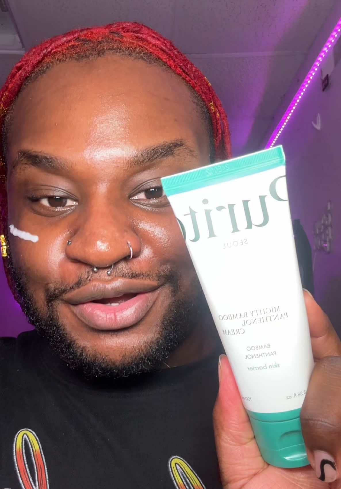 @PURITO SEOUL I think you might ate with this cream 🤭✨ #Purito #PanthenolCream #KoreanSkincare #skincareroutine #skintok #glowcream #ViralMoisturizer #ViralCream #HonestReview