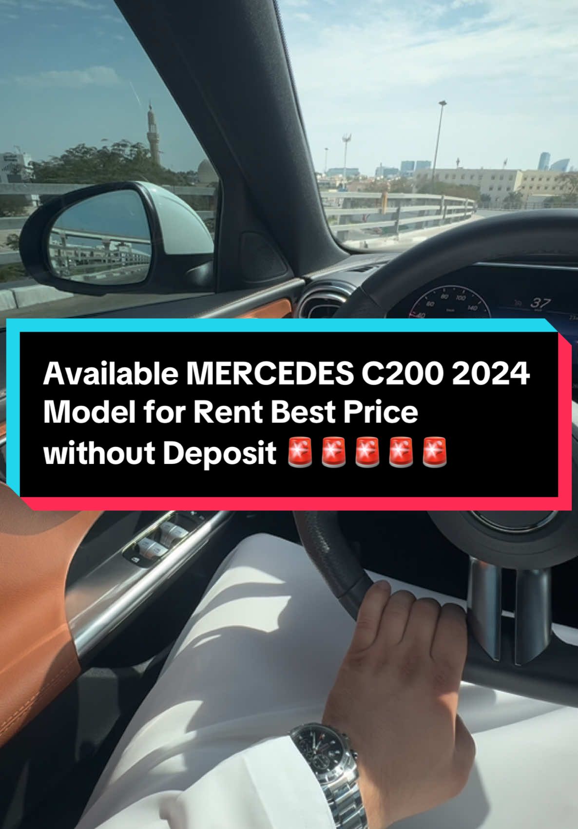 Available MERCEDES C200 2024 Model for Rent Best Price without Deposit 🚨🚨🚨🚨 #rent #rentluxurycardubai #رمضان_يجمعنا #رمضان_كريم #طريق_الشيخ_زايد #videoviral #fyp #دبي🇦🇪 #foryoupage #دبي 