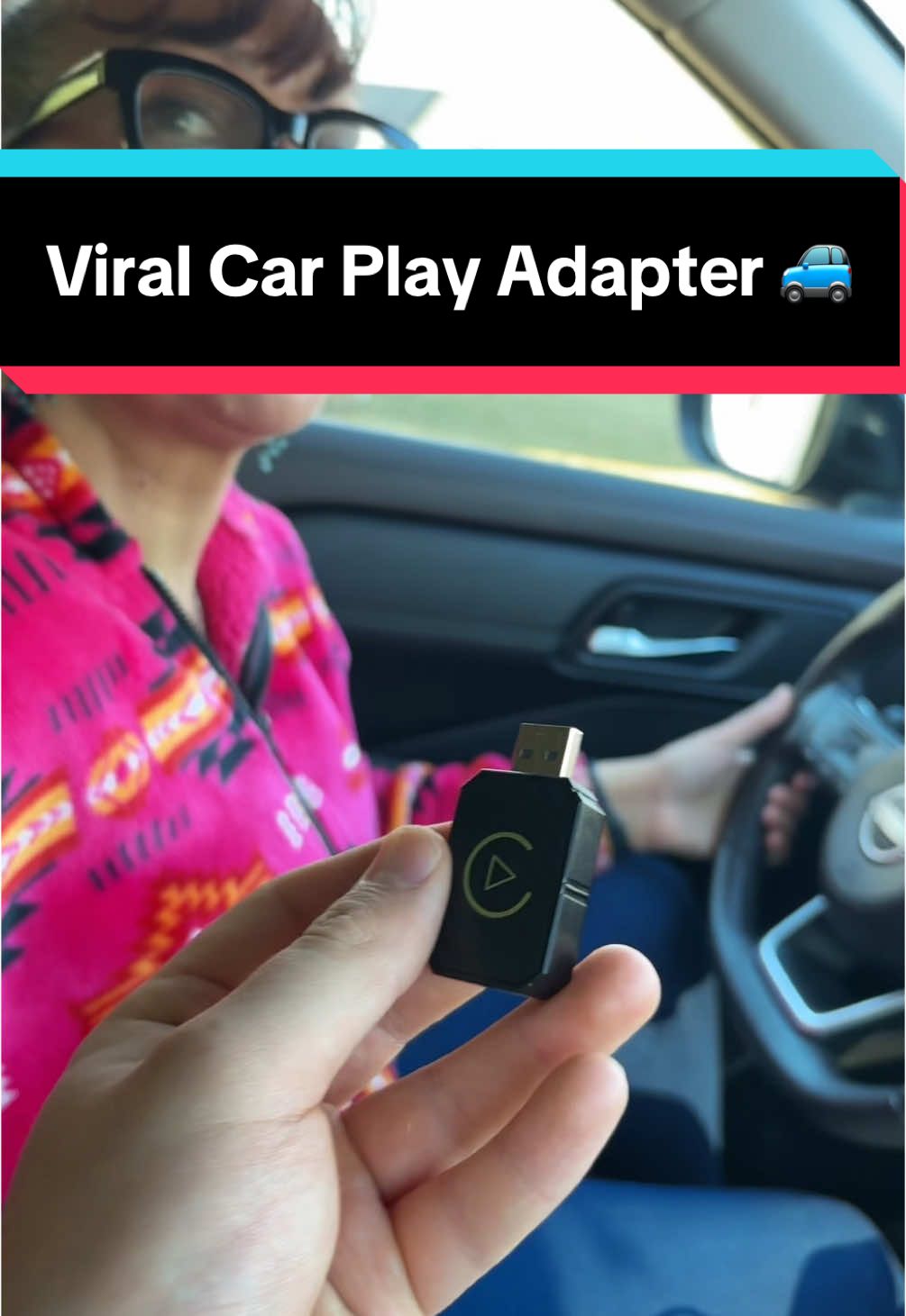 This car gadget is awesome #carplay #carplayadapter #cargadgets #carplaysystems #carsoftiktok #TikTokShop 