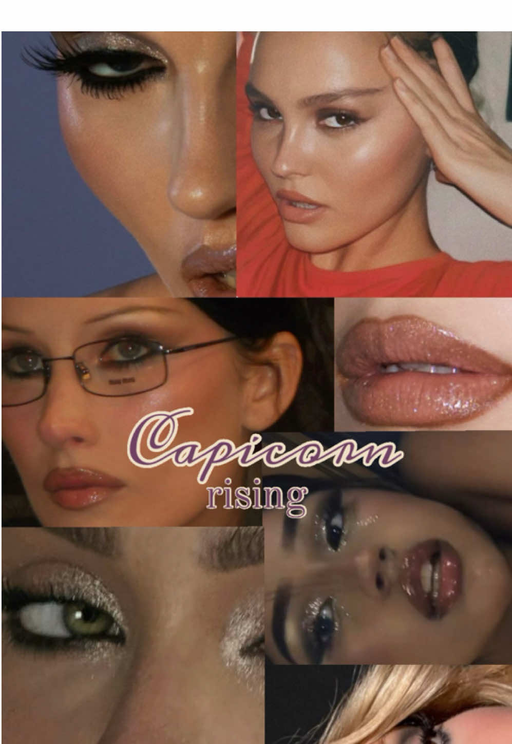 Capicorn rising makeup look #capicorn♑️ @kris🕊️🥀🦇   @kris🕊️🥀🦇 #capicornrising #astrologytiktok #zodiacmakeup #zodiacsigns #risingsigns 