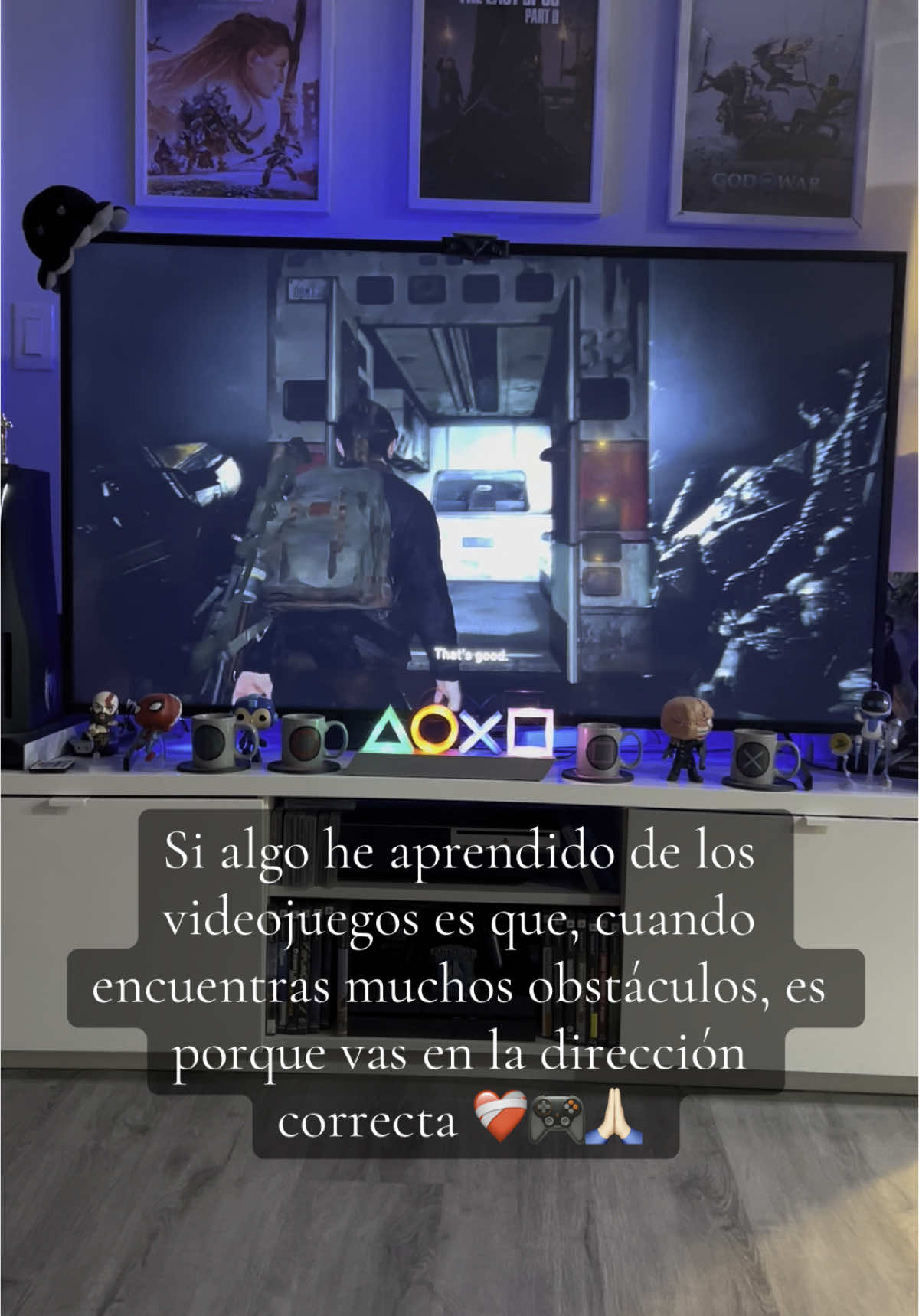 Los desafíos nos hacen más fuertes, en los videojuegos y en la vida 🎮❤️ #thelastofus #videojuegos #tlou #ps5 #playstation #tlou2 #abby #leccionesdelavida #gamers #obstaculo#desafios 