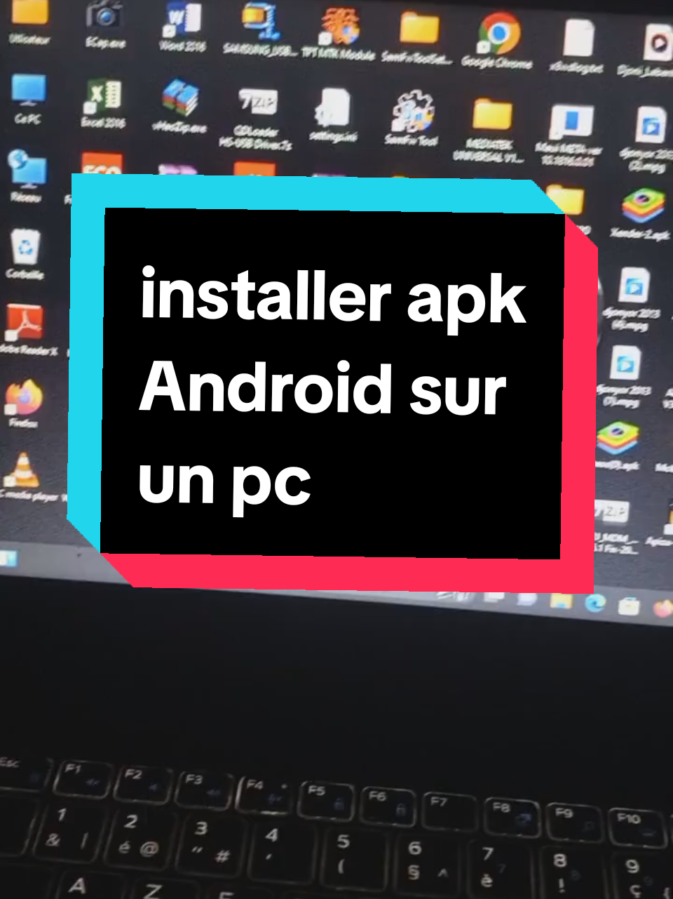 voici comment installer des applications pour Android sur un pc #application #android #pc #astuce 