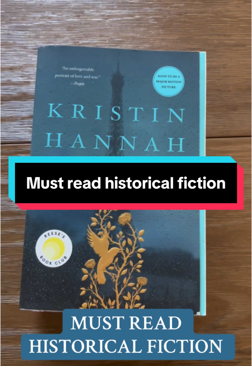 Must read historical fiction. I never thought I’d love this genre like I do. Kristin Hannah has completely changed the game and I cannot recommend these books enough! #bookrecommendations #BookTok #talesandtails #kristinhannah 