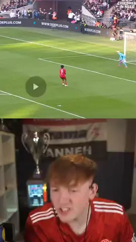 AngryGinge reacts to getting speed a penalty in Sidemen Charity Match #angryginge #angryginge13 #ginge #sidemen #sidemencharitymatch #football #wembley #speed #ishowspeed
