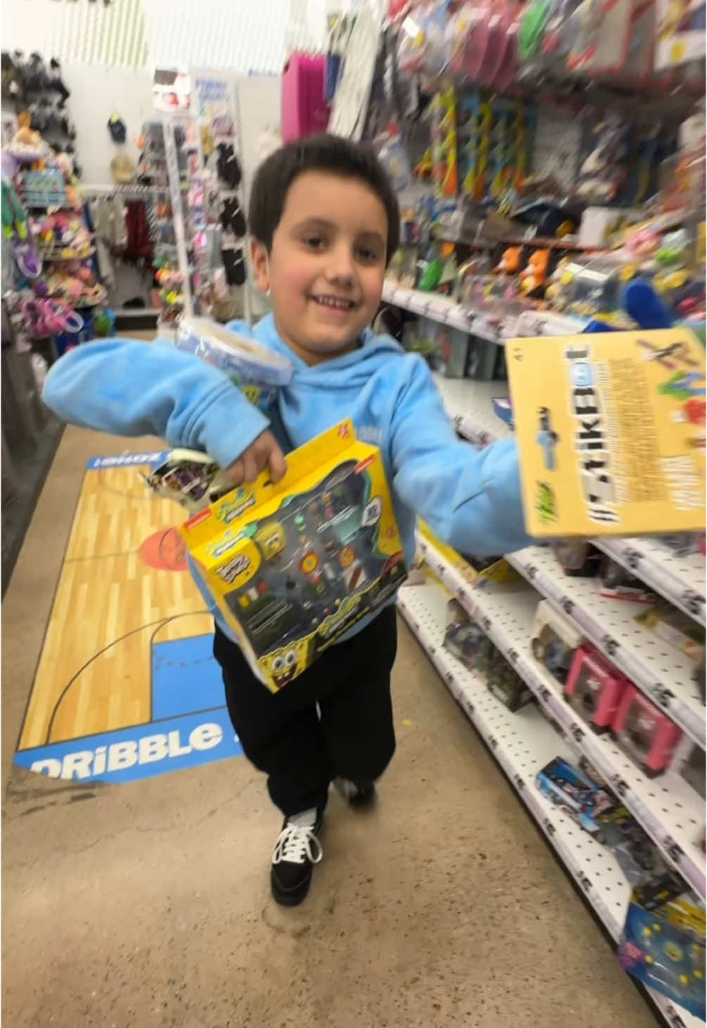 How did he do? lol #shoppingchallenge #shopwithme #momlife #fivebelow 