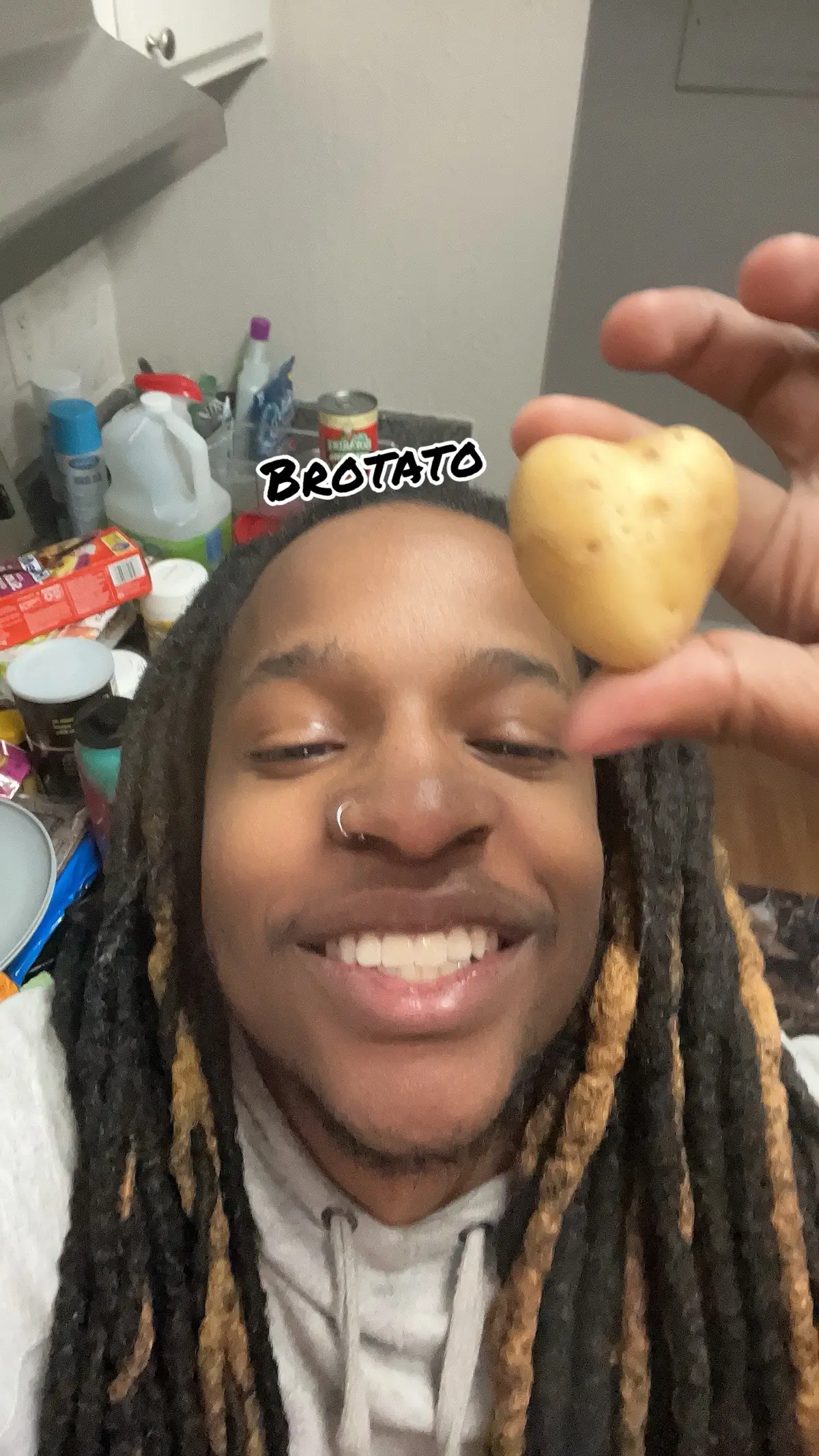 Potato and me vs the world #fyp