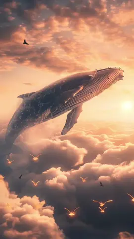 Flying Whale #dream #whale #sky #calm 