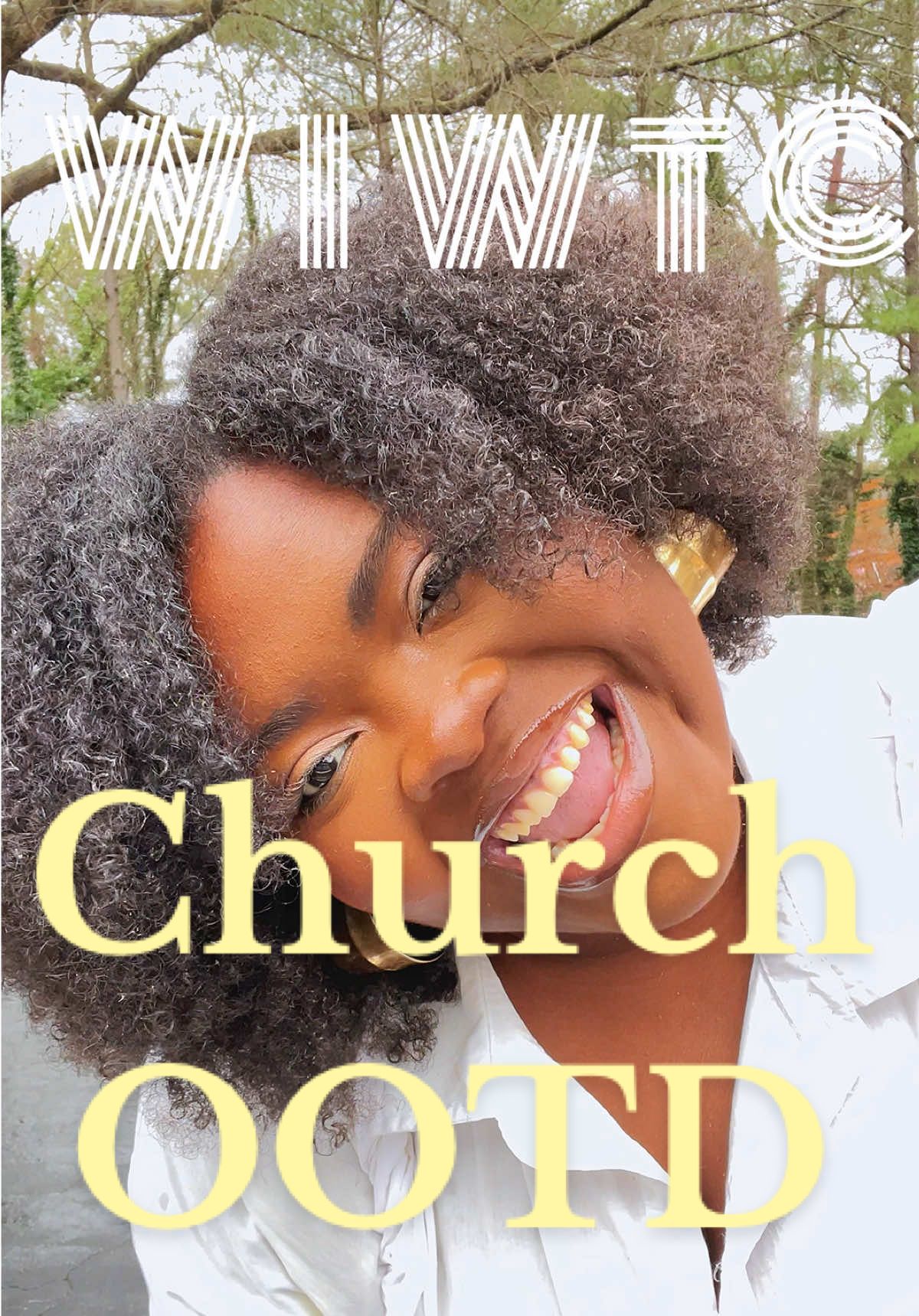 Another Sunday Another What I Wore To Church Today Outfit Check ☺️☺️  #WIWTC #OOTD #modestfashion #churchoutfits #naturalhair #washandgo #outfitinspo 