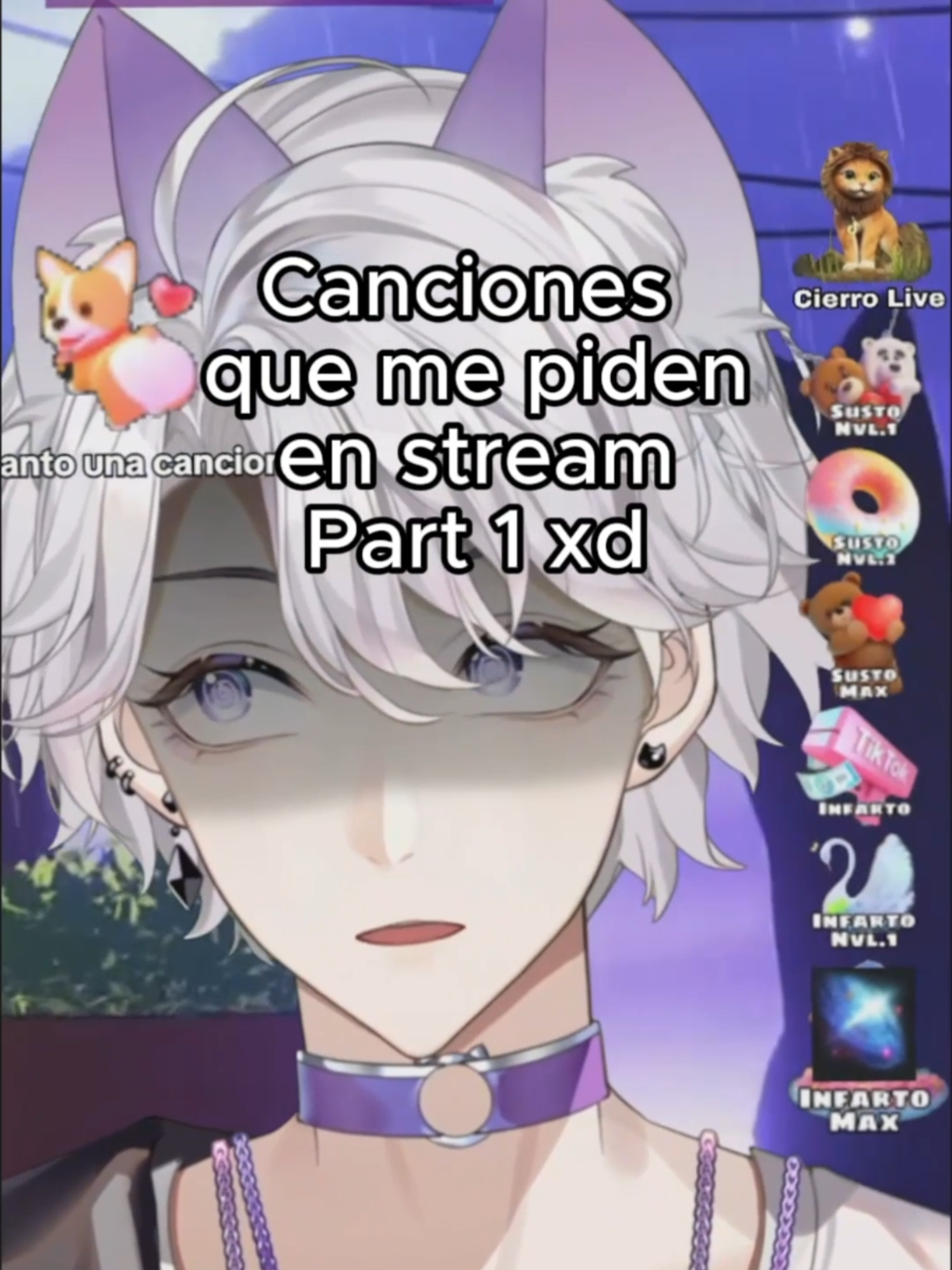 Canciones que me piden en Stream Part1 AHHH debo aprenderme mas canciones :C #fyp #vtuber #covers #covervtuber #joseanlog #besojoseanlog #beso 