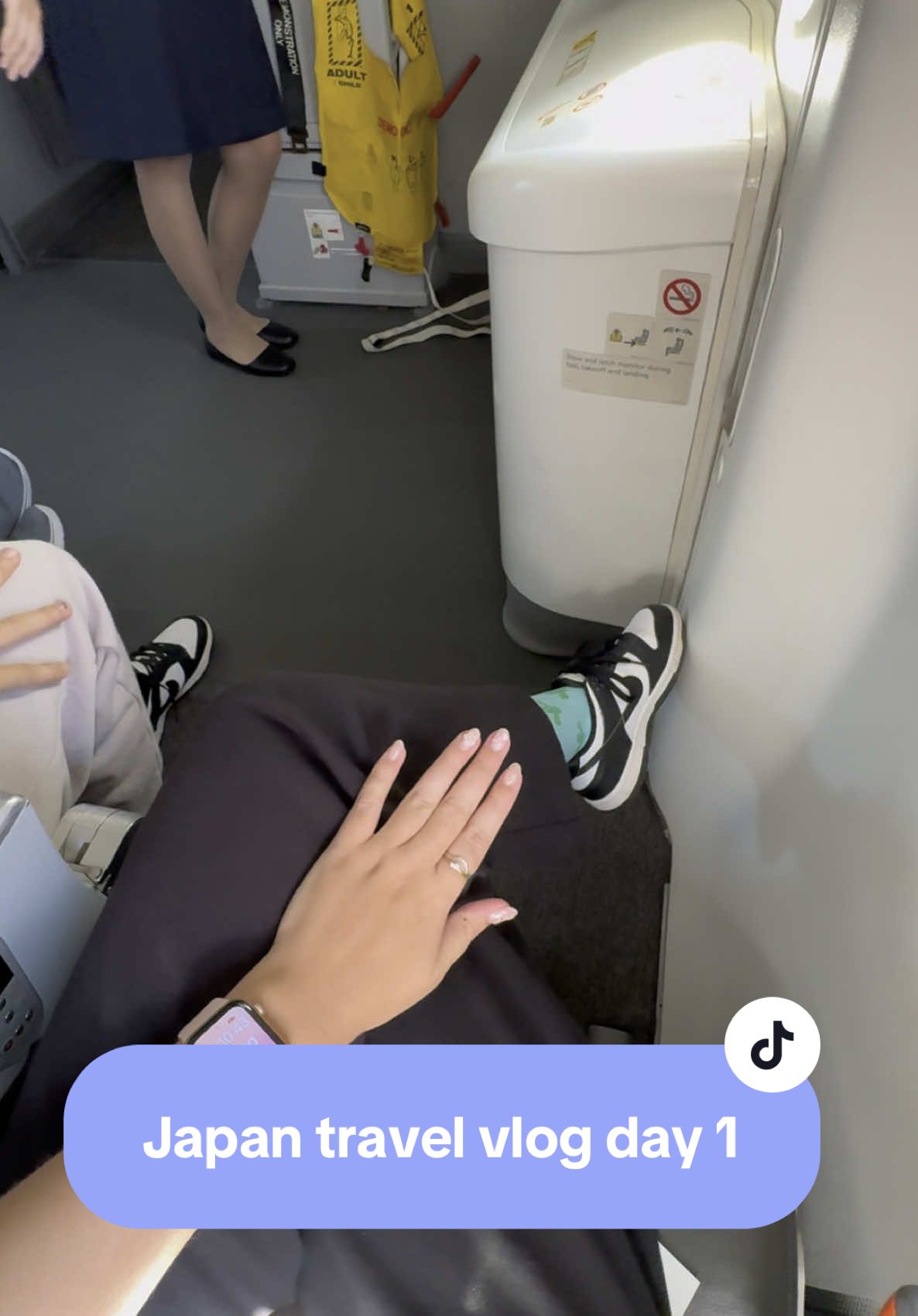 Japan travel vlog day 1  @Uniqlo Australia  @American Tourister AU + NZ  @VUSH HQ  @Vee | Compression socks 🧦💓  @Jetstar Australia  #travel #travelday #flywithme #japan #tokyo #compressionsocks #longflight #travelvlog #fyp #australia #foryou #viral #traveltiktok 