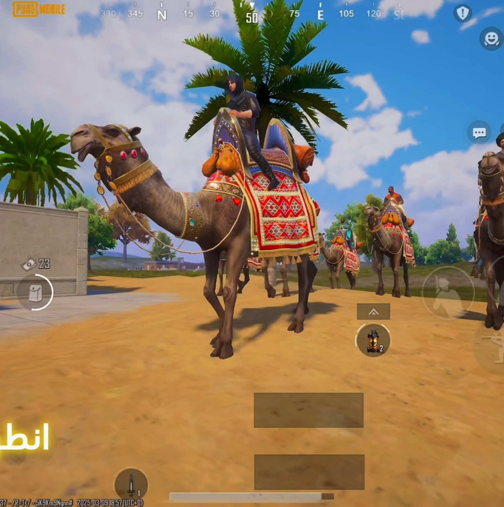 لقطة من فيلم الرسالة بنسخة ببجي موبايل 🔥✨🥇 الكواليس تلكوهه عند @ريمــو🧚‍♀️⤹ 😁 #PUBGMOBILE #مواهب_ببجي_موبايل_العربية #ببجي_موبايل #انطرب #pubgtrend #fyp 