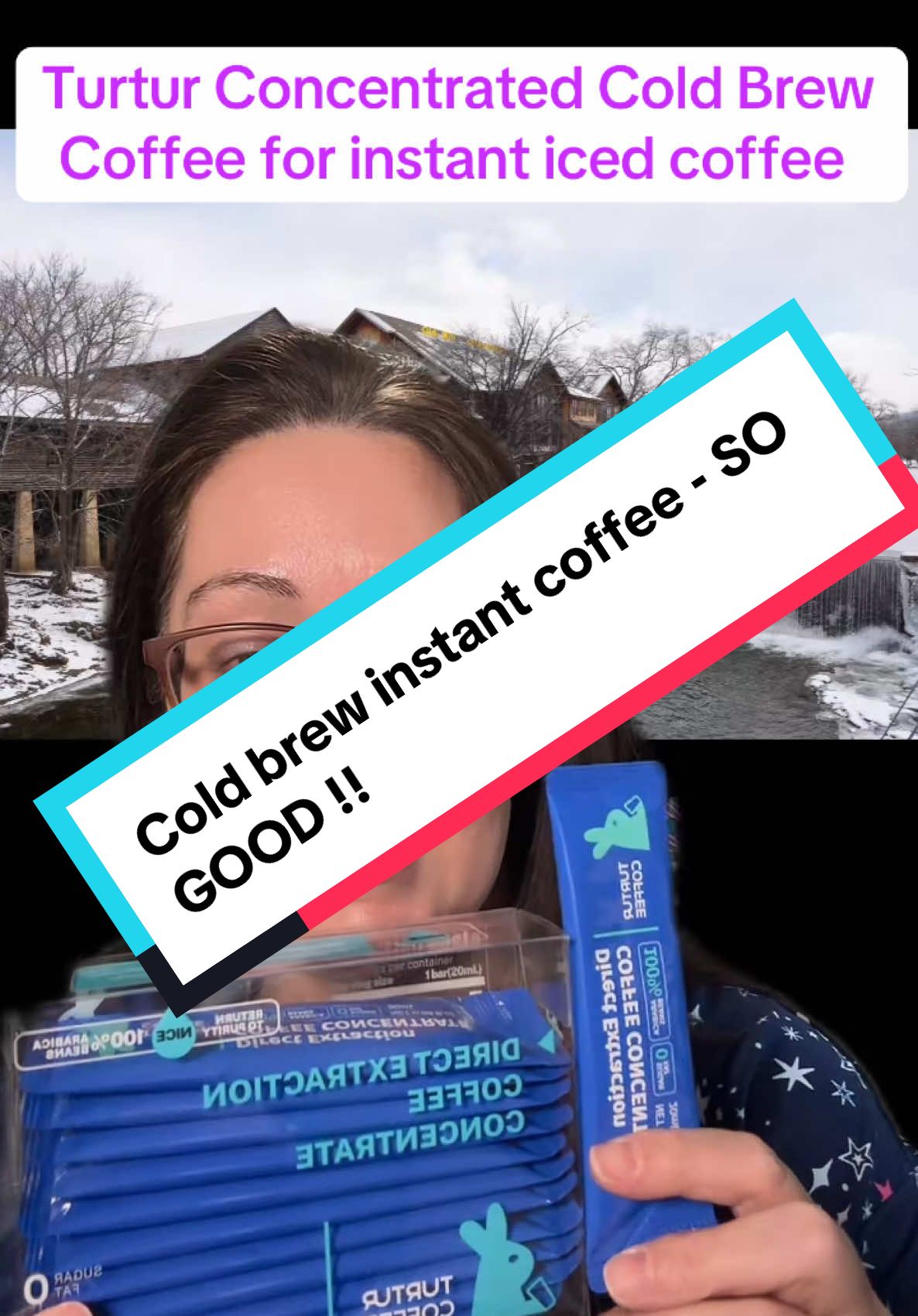 TurTur  concentrated cold brew coffee iced coffee packets . These are amazing !!! #icedcoffee #coffe #coldbrewcoffee #coffeeathome @osjcook #osjcook 