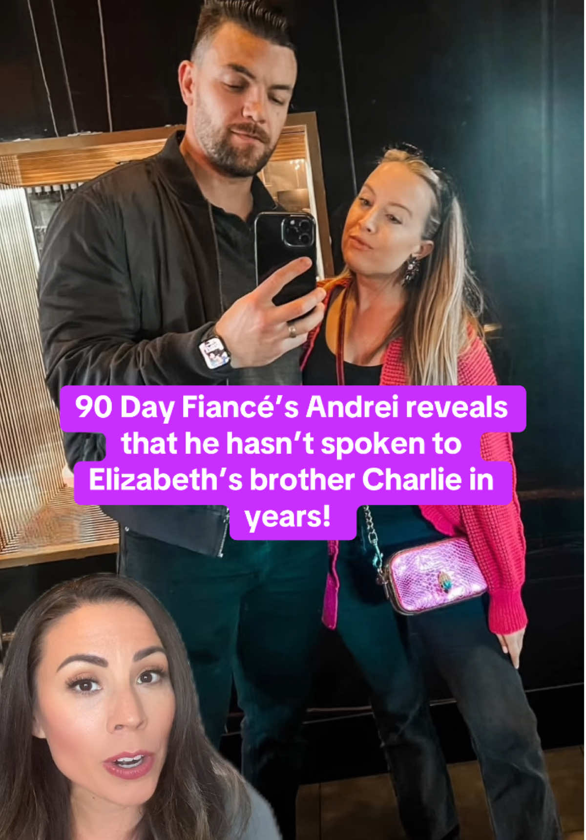 90 Day Fiancé’s Andrei reveals that he hasn’t spoken to Elizabeth’s brother Charlie in years!  #90dayfiance #90dayfiancé #90dayfianceoftiktok #90dayfiancebeforethe90days #90dayfiancehappilyeverafter #90dayfiancepillowtalk #greenscreen 