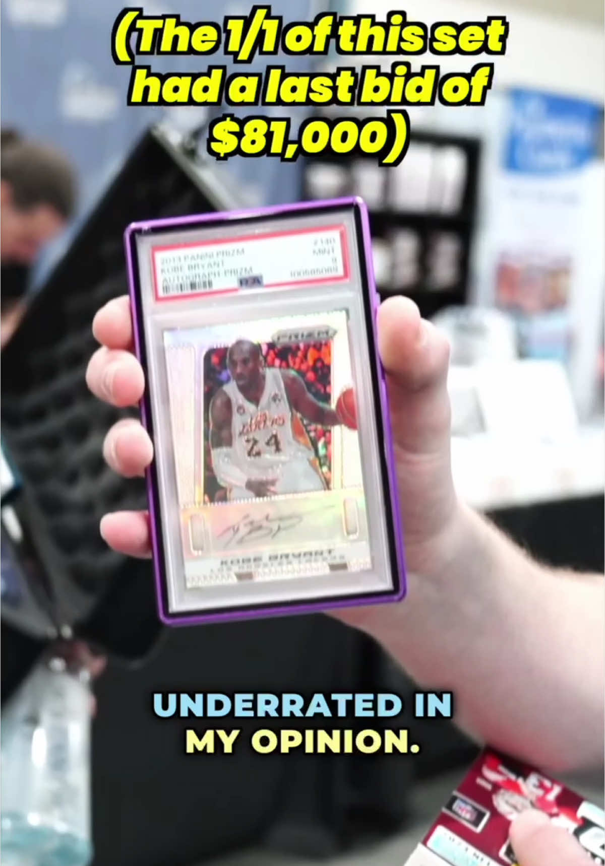 Aaron found a MAJORLY undervalued card in this case 🤯 #aamintcards #kobebryant 