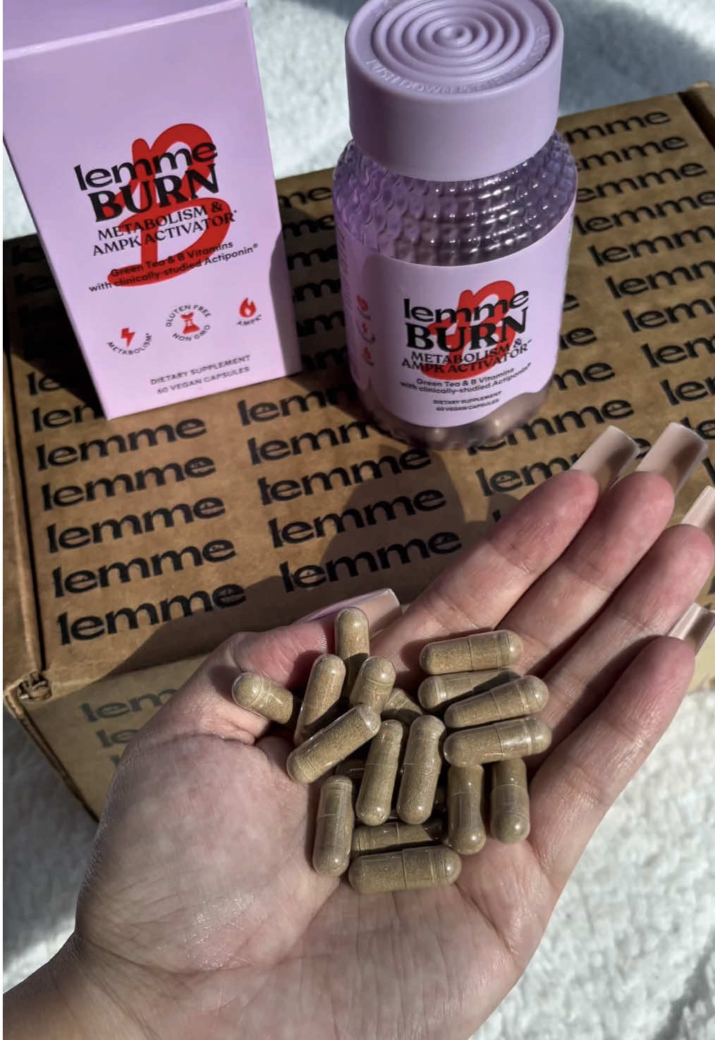 @lemme burn is my secret weapon, just two capsules a day for real results!  #lemme #lemmeburn #springintohealth 