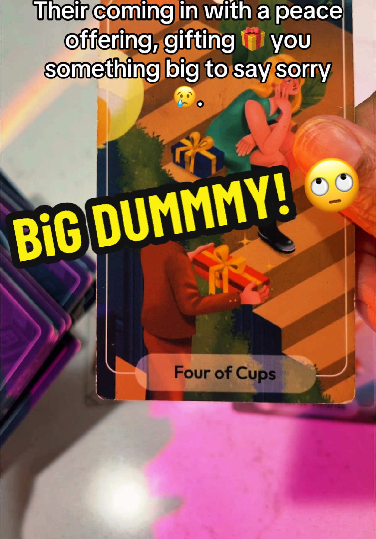 BIG DUMMY! 🙄… #dearviewer #tarotreading #energyreading #readingtarot #psychicmedium #psychicreading #channeledmessage #collectivereading #tarot #allsignsincluded♒♓♈♉♊♋♌♍♎♏♐♑ #lovetarot #moneytarot #lifepurpose #magic #soulreading #talktakeilah #talktakeilahtarot #viraltarot #fyp #fyptarot 