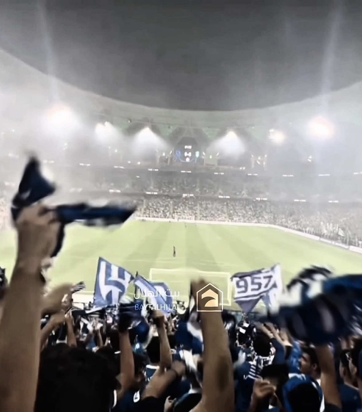 لا صوت يعلو على صوت المدرج الازرق 🔥💙   #alhilaledit #alhilal_fc #alhilal #الهلال #الهلال_السعودي 