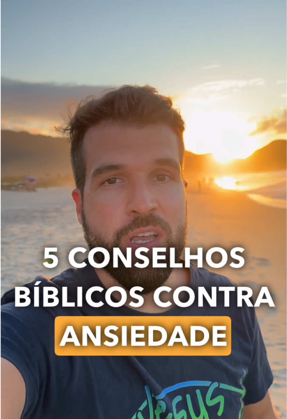 Cinco conselhos bíblicos contra a ansiedade.