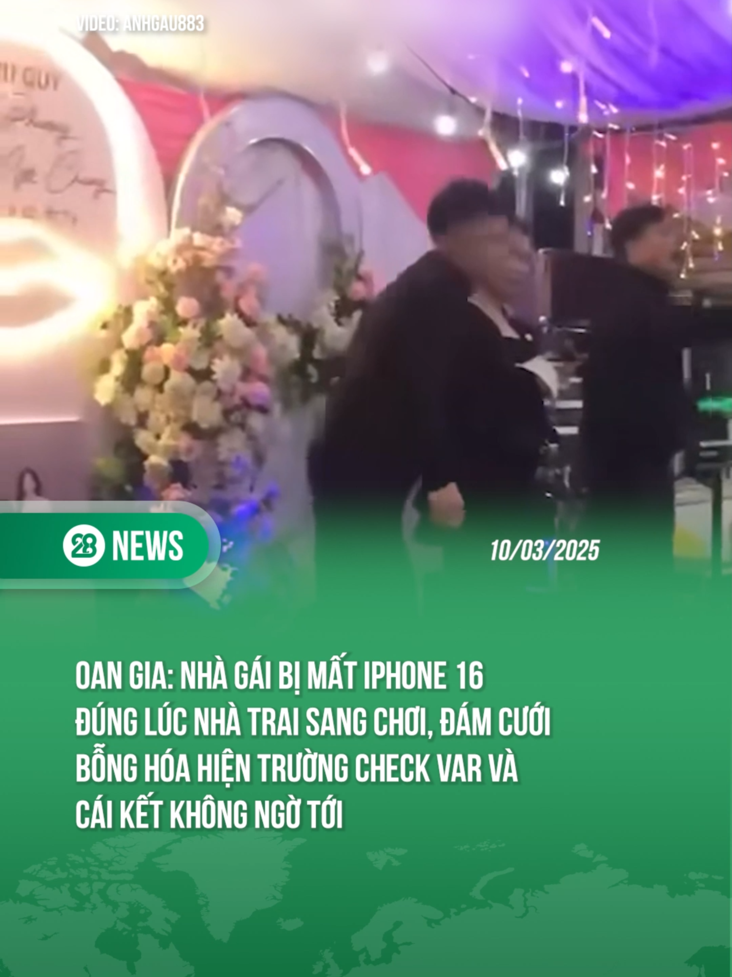 BẠN KHÔNG NGẠI THÌ CÔ DÂU NGẠI DÙM BẠN :)) #theanh28 #theanh28news #tiktoknews 