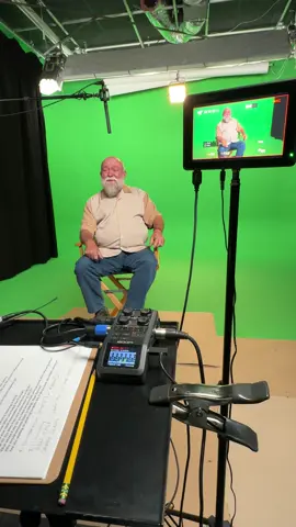 Behind the scenes with actor John Eddings filming his making of interview for our feature-length audio drama “Mango: Dead Serious”. Watch John’s interview about voicing the role of Uncle Henry on our YouTube channel or listen to it wherever you follow your favorite podcasts. Links in bio! #audiodrama #fictionpodcast #voiceacting #voiceactor #behindthescenes 