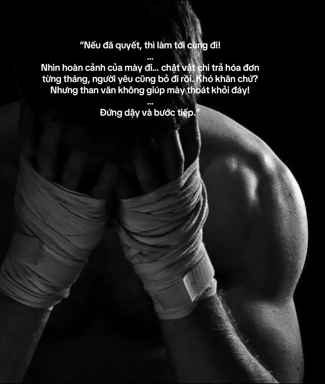 “Ánh sáng không nằm ở cuối con đường, mà xuất hiện khi mày bắt đầu tìm lối đi.”#kyluatbanthan #fitnessmotivation #xuhuong 