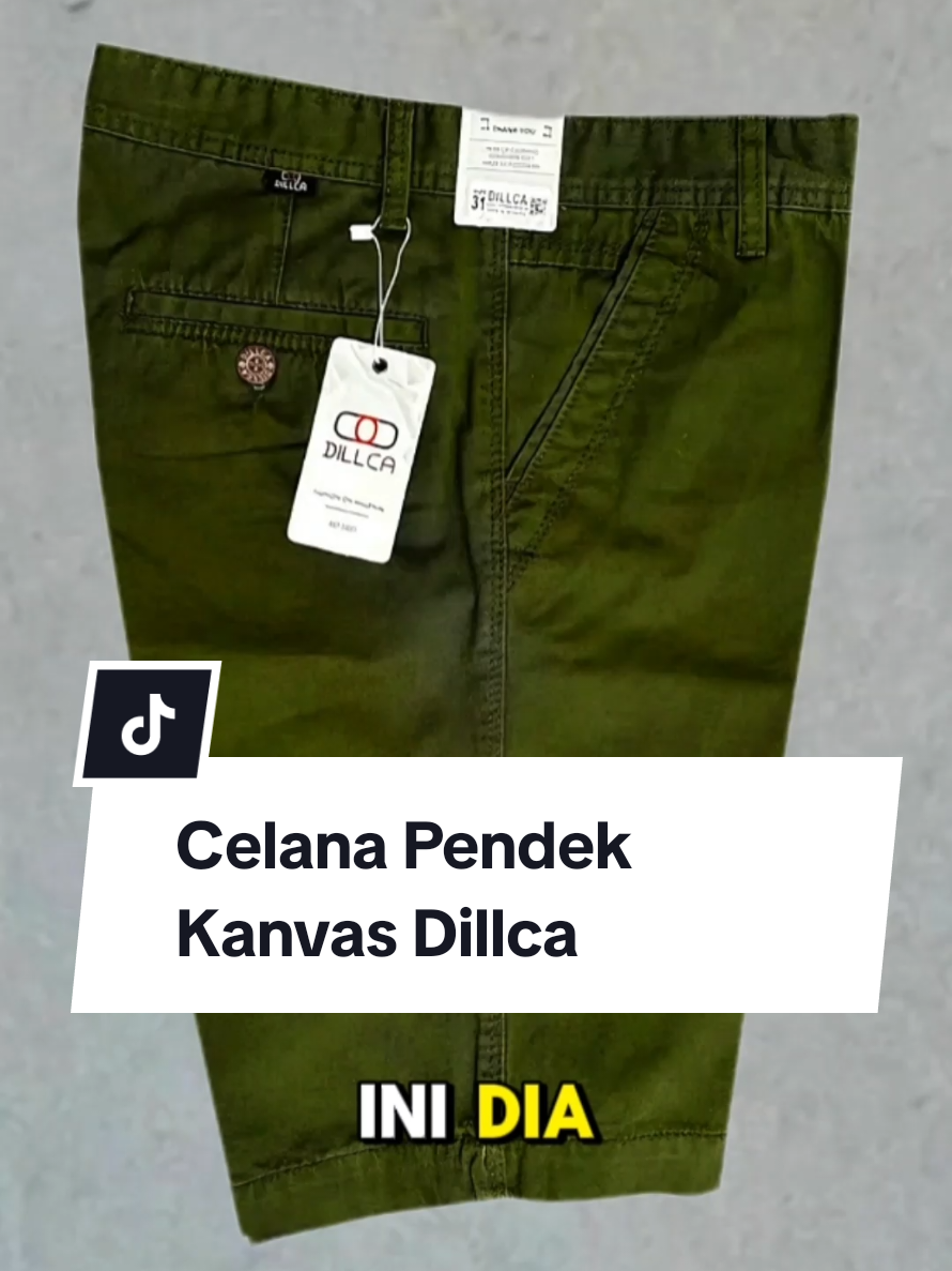 Celana Pendek Kanvas Dillca  #celana #celanapendek #celanamurah 