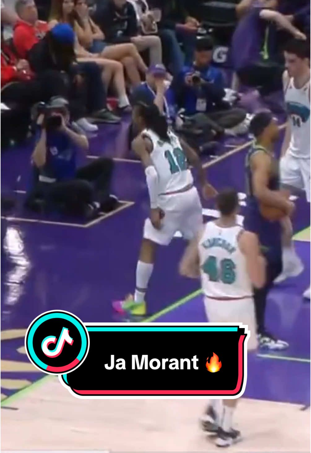 Es otro nivel… ¡ES JA MORANT! 🤩🔥 #deportesentiktok #NBA #jamorant 