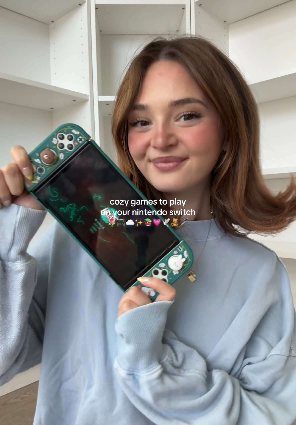 cozy games to play on your switch 🌷🎮🍃☁️💓✨🧚‍♀️ #nintendoswitch #nintendoswitchgames #nintendocollection #cozygames 