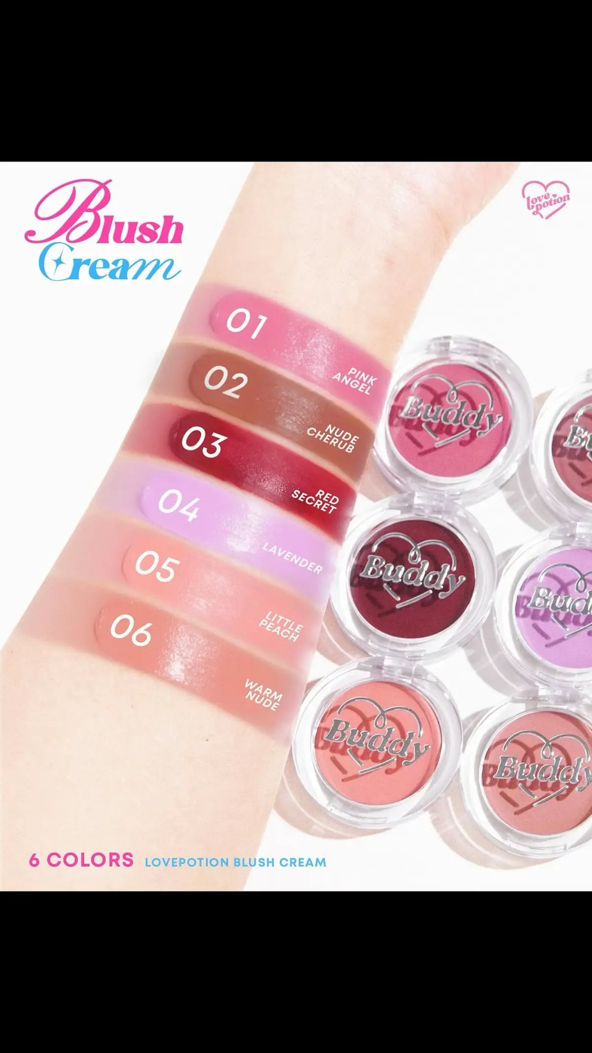 ราคา 179.- เท่านั้น แถมพัพทุกออเดอร์ #Lovepotion #บลัชซ้อก้าด 