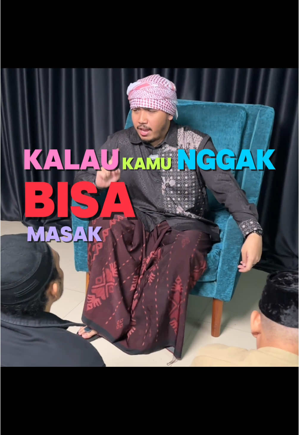 Kamu gak bisa masaak?!?! Masak sih?!?!  Hahaha caption macam apa ini #MagribMan #RamadanDiTikTok 