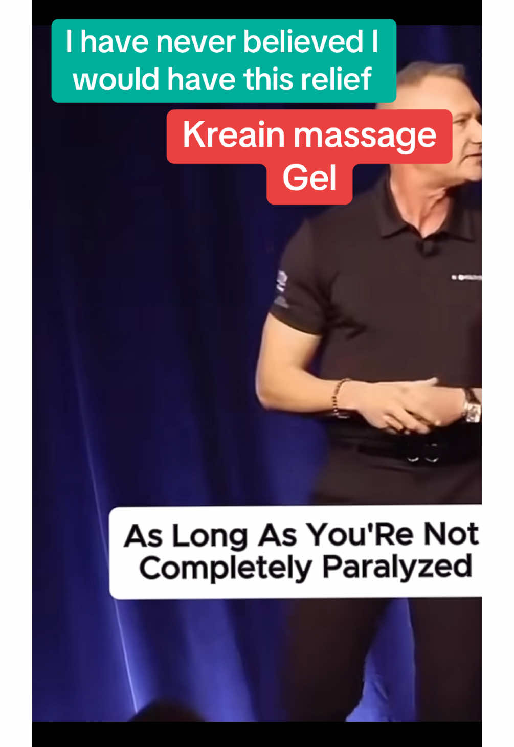 STOP Chronic Pain!!! Kreain massage gel! actually more than just pain relief##kreain##massagegel##pain##backpain##kneepain##shoulderpainrelief##gratitude@@MySparkleIsBack