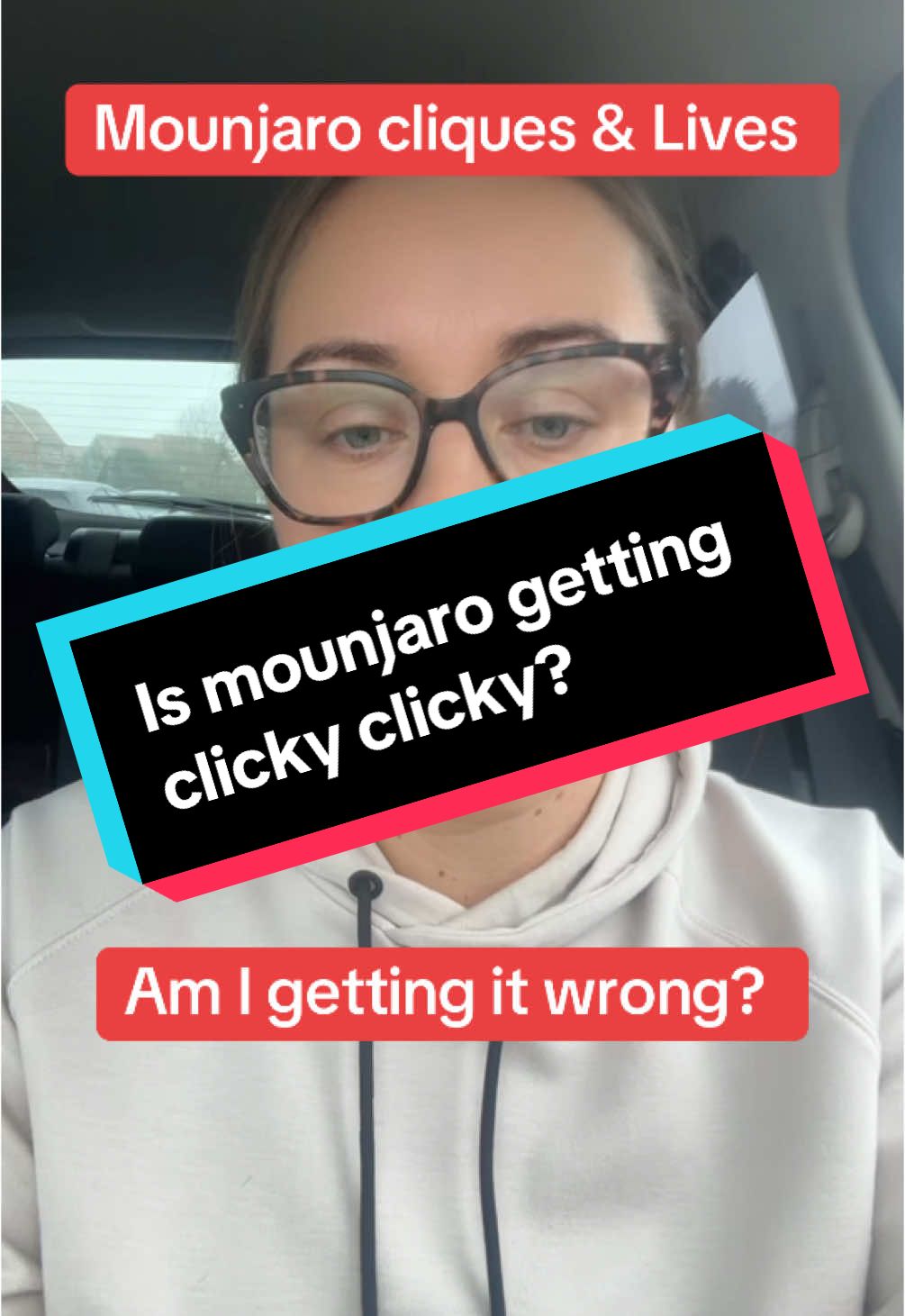 Mounjaro clicky clicky. We all have our favourite creators but those that are tapping your live & sharing it out at your request atleast have the common courtesy to answer their questions. Just a Monday thought. #mounjarocommunity #mounjaromom #mounjaroupdate #mounjaro 