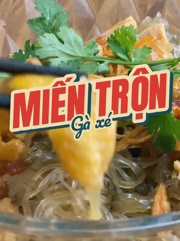 Miến trộn gà xé ngon nhức nách bà 5 nho #anngon #xuhuong #monngon #viraltiktok #eat #food #beptao #cook 