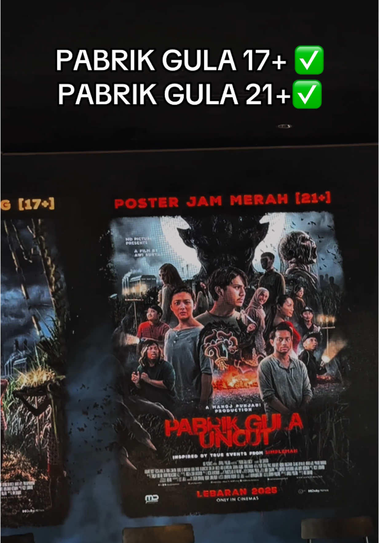 KALIAN TIM JAM KUNING (17+) ATAU JAM MERAH (21+)??⁉️🤯😱 #PabrikGula #filmpabrikgula #pabrikgulauncut #erikacarlina #arbaniyasiz #TikTokTainment #RekomendasiFilm #BahasTontonan #horrortok #Horror #entertainment 