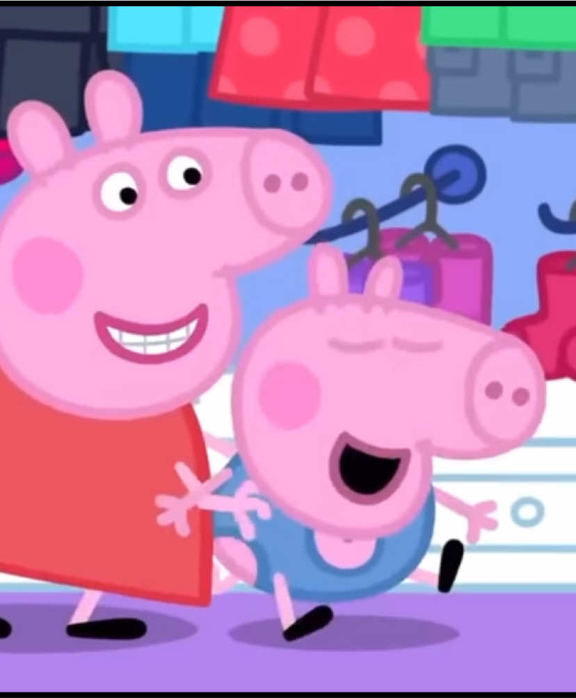 SOOOO tired of peppa pig being a bad sibling allegations! #peppapig #george #cartoon 