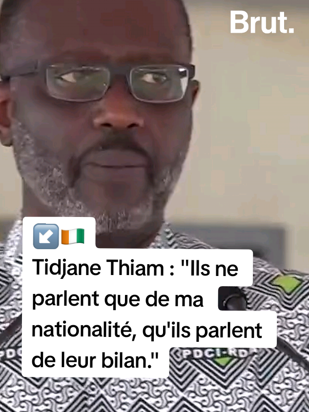 🇨🇮 Lors d’une rencontre avec le personnel politique du PDCI-RDA, Tidjane Thiam, président du parti a évoqué la polémique autour de sa nationalité. Voici ce qu'il a dit.