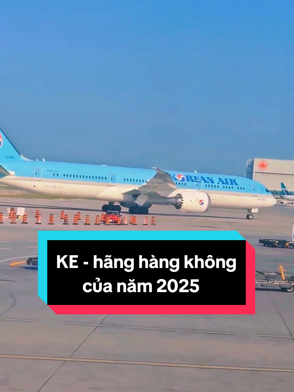 hãng hàng không của 2025 (vote Airlines Ratings) #thosanmaybay #halotripvn #maybay #korean #koreanair #hanquoc #dulich #vemaybayhalotrip #LearnOnTikTok 