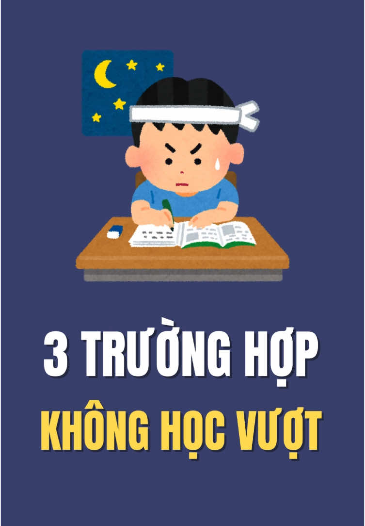 3 trường hợp sinh viên không nên học vượt #tutinvaodoi #sinhvien #hocvuot #hoangkhoipham #loikhuyenhuuich #camnangsinhvien #learnontiktok2025 