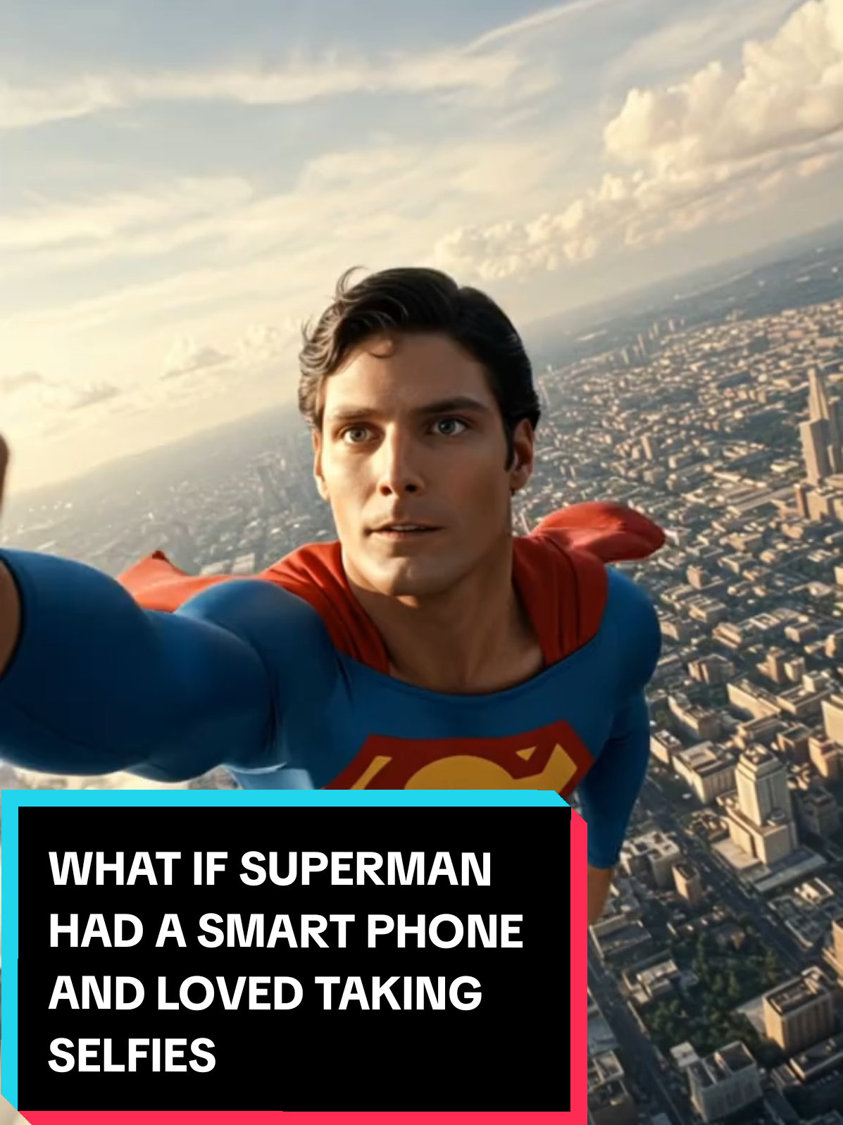 Superman meets the selfie era! 🦸‍♂️📱 Watch Christopher Reeve as the Man of Steel take flight while capturing epic aerial views with a smartphone—because even superheroes need to document their adventures! 🚀✨ Don’t miss this iconic mashup of classic heroism and modern tech. #Superman #ChristopherReeve #SupermanEdit #ViralVideo #SuperheroVibes #ThrowbackHero #EpicFails #PopCulture #DCComics #FlyingHigh #TechMeetsHero #IconicMoments #SupermanSelfie #ViralMoment #Nostalgia #SupermanLovers #EpicContent #HeroicVibes #MustWatch #TrendingNow 