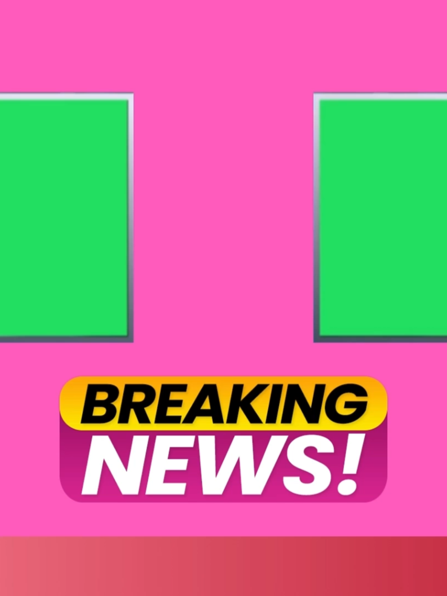 Pink News Template Background Various Designs Breaking News For Creators COPYRIGHT FREE and FREE To Use | Green Screen #news #template #background #greenscreen #video