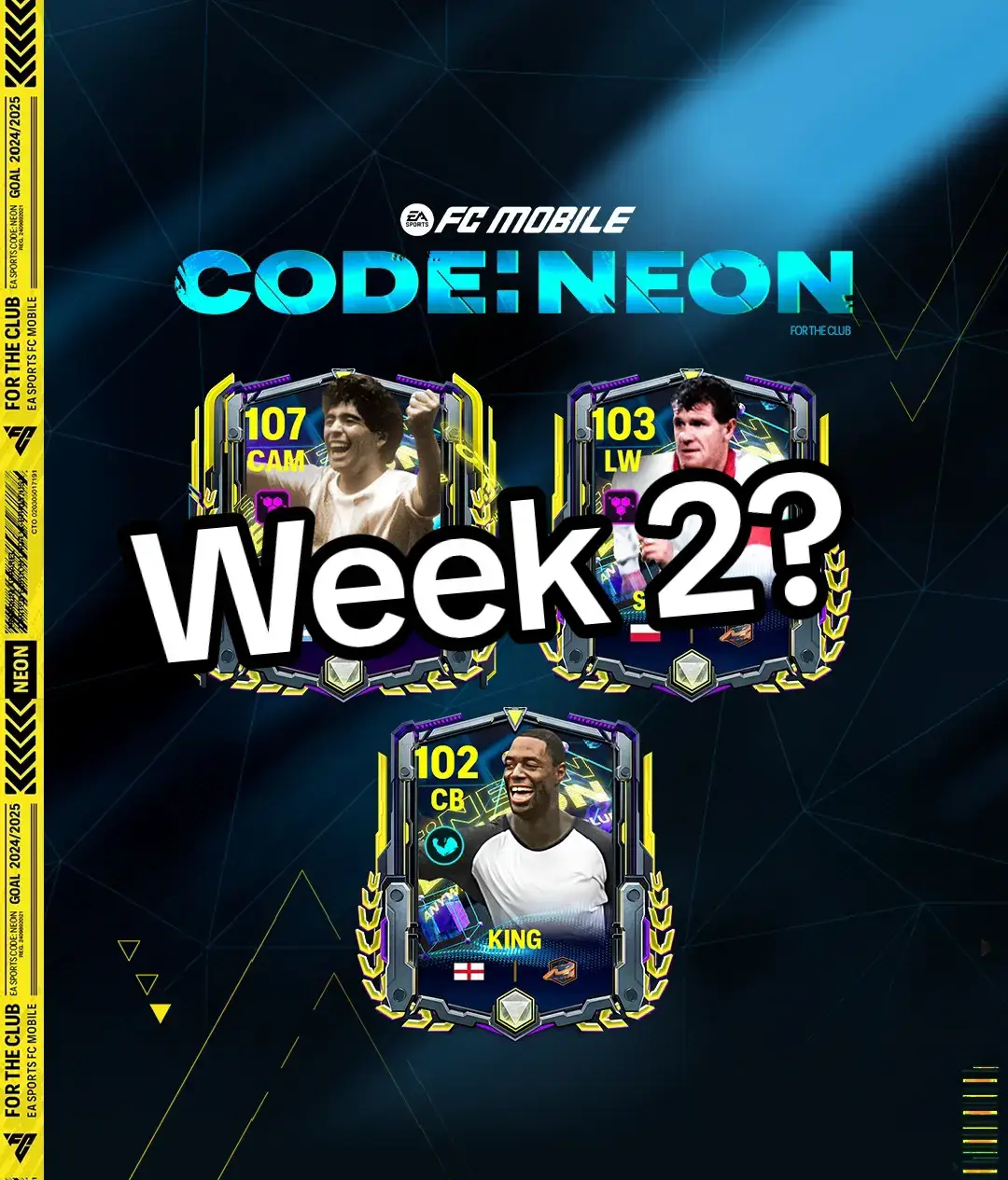 this is a leak from week 2 of neon FC mobile#fcm #fyp #fcmobile 