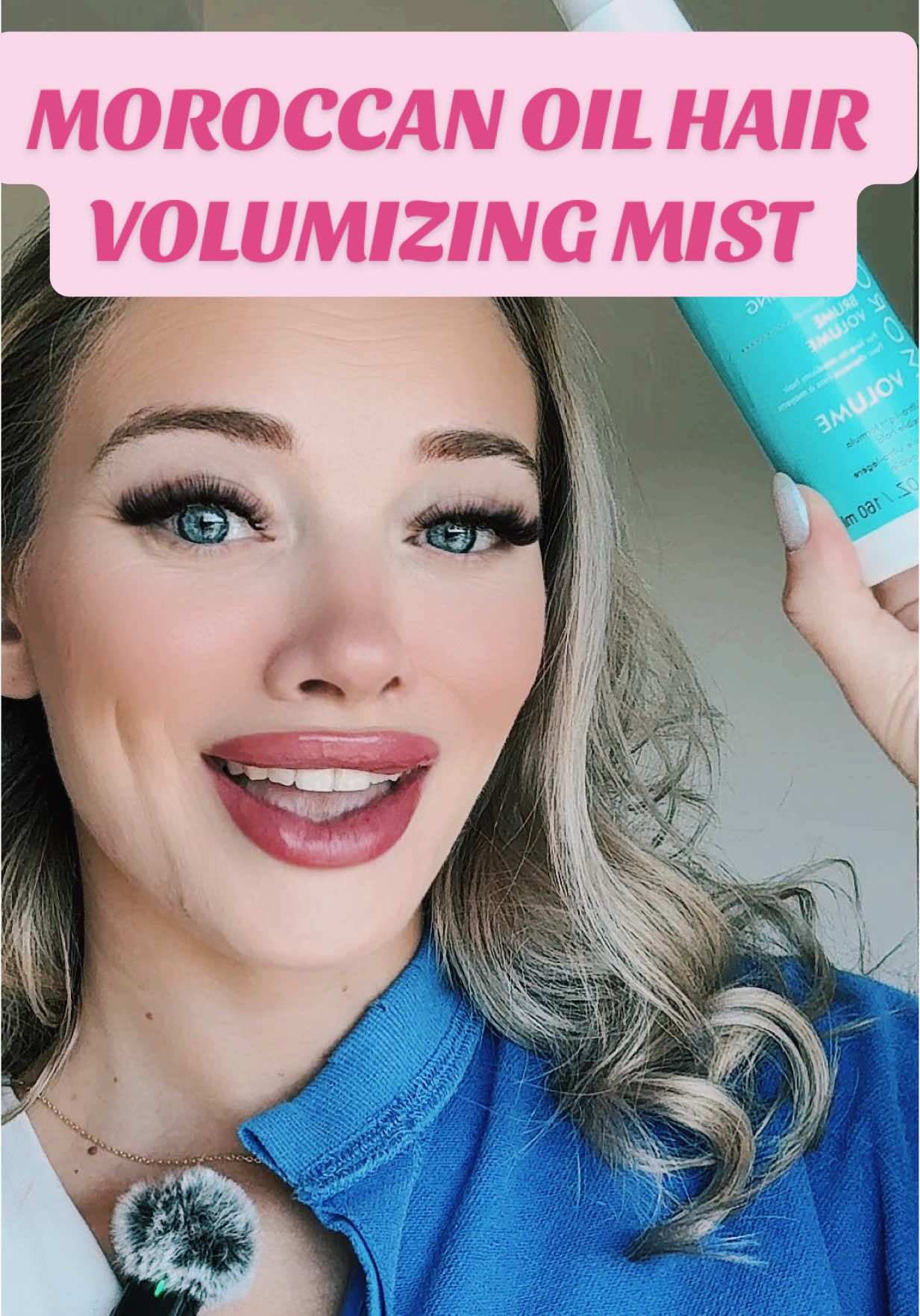 This Moroccanoil Volumizing Mist gave my hair INSTANT volume—like a blowout in a bottle! 😍✨ Who else needs this?! #HairGoals #VoluminousHair #Moroccanoil 