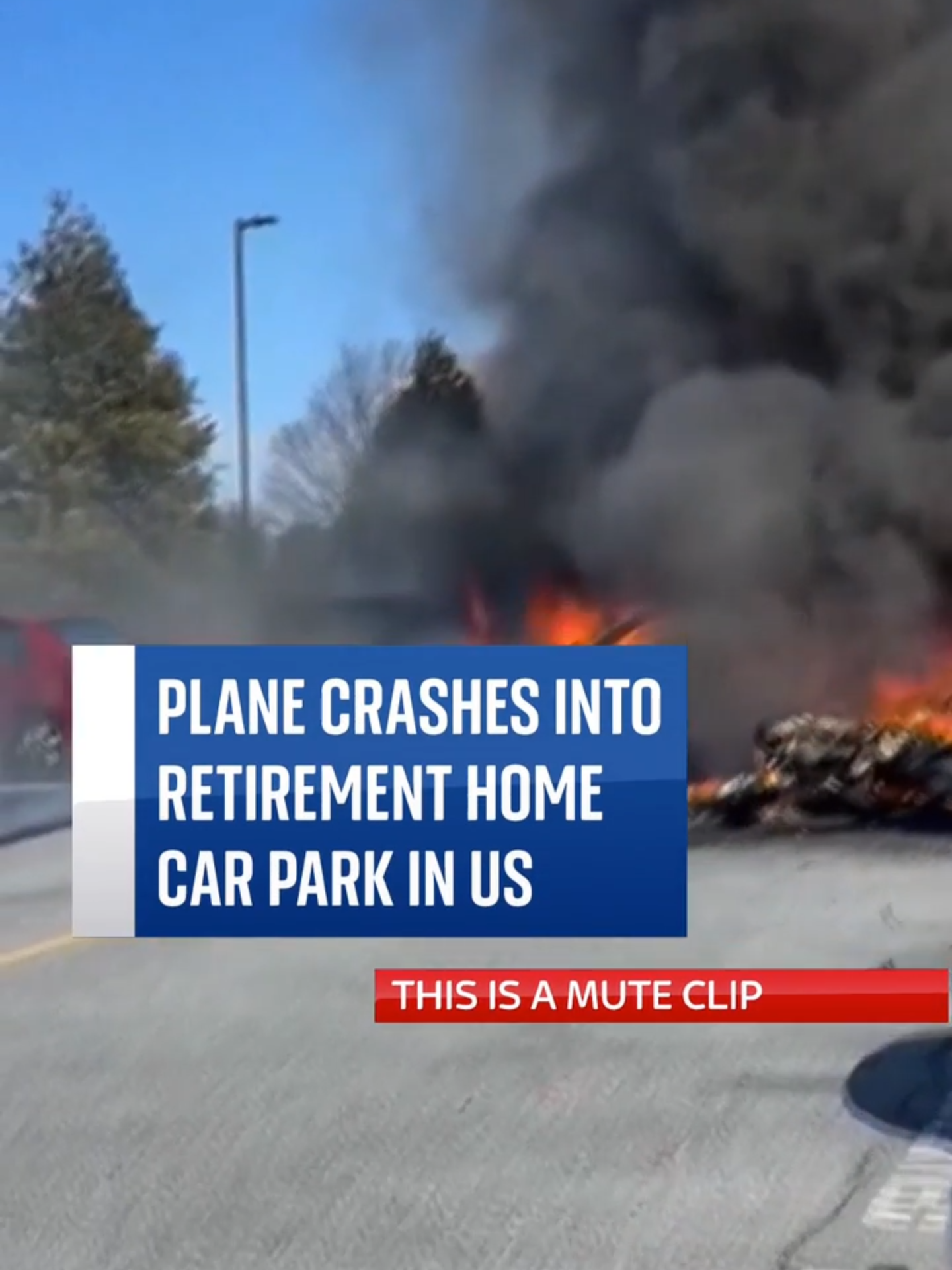 A #plane crashed into a retirement home car park in #Pennsylvania