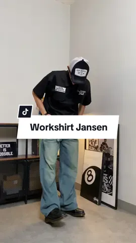 Work Shirt best seller kita nih, jangan lewatkan promo Big Ramadhan Sale yaa ada harga khusus🤯 #fypシ゚ #skenaoutfit #ramadhansale #streetwear 