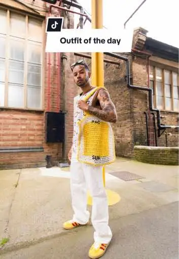 Outfit of the day, what are we saying?👇🏾 Top & pants: @pacsun  Sneakers: @adidas @Gucci  #OOTD #throwbackmondays #mensstyle #yellowfashion #mensfashion #TikTokFashion