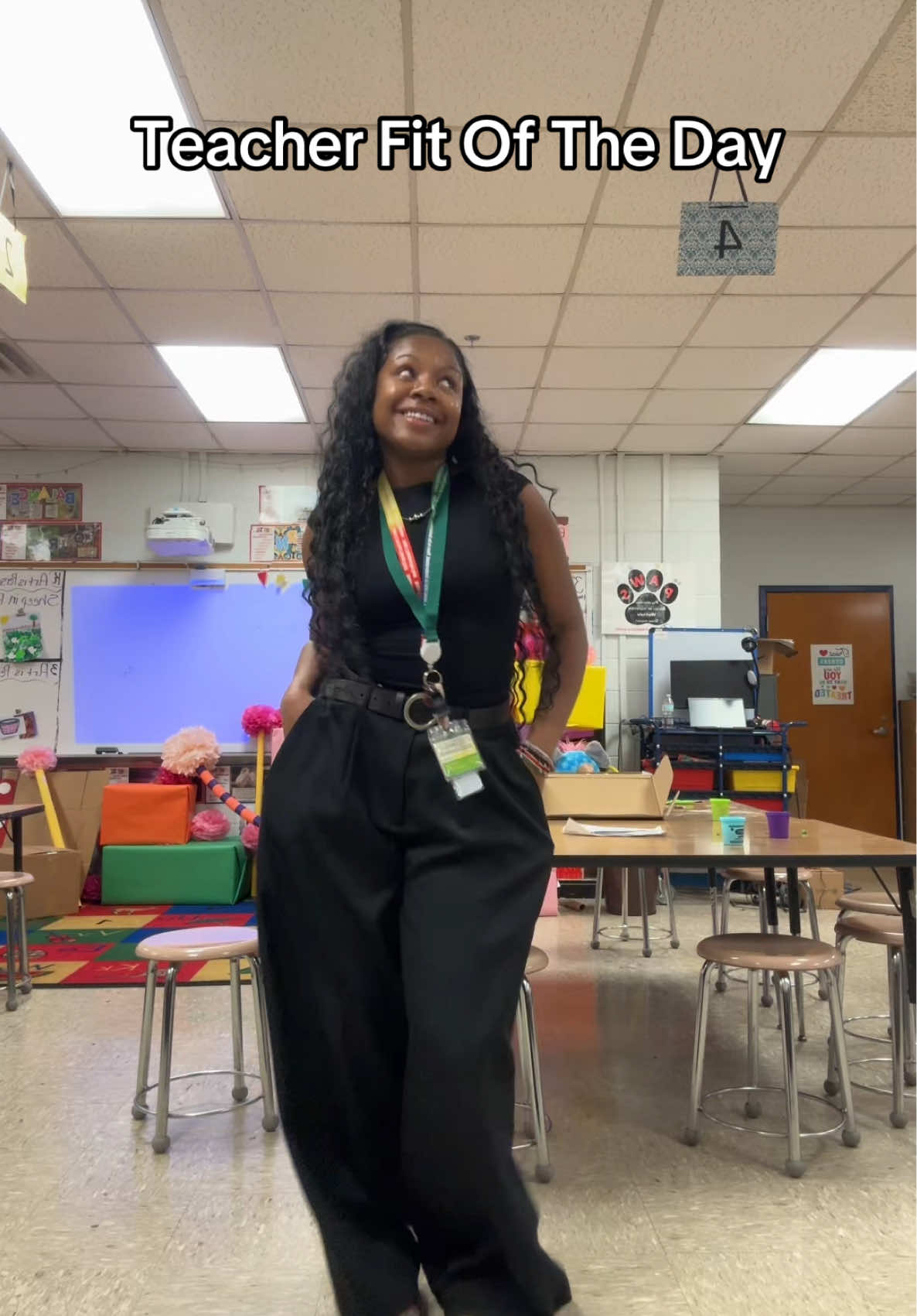 These might be my new favorite pants #fyp #teachersoftiktok #teacherlife #teacherfit #artteacher 