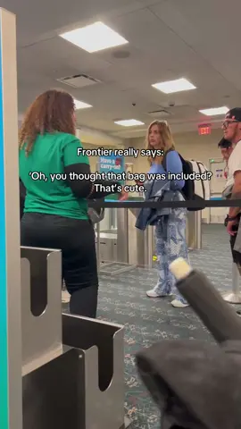 Frontier Airlines plays NO GAMES with bag sizes 😭  👇 Before you fly Frontier, know this… ✈️🚨 1️⃣ Your flight might be $19, but your bag is about to cost $100 if it doesnt fit in the sizer 🎒💸 2️⃣ They WILL (likely) pull you out of line if your bag even looks too big or close to not fitting 👀 3️⃣ The best way to avoid the awkward gate-side measuring? Pay for a carry-on when you book (its cheaper) 🏷️ 4️⃣ Don’t expect free water… or much of anything. 🚱 5️⃣ No, the seat doesn’t recline. No, they don’t care. 😬 6️⃣ If your bag doesn’t fit, your options are: Pay up or layer up. 🧥👕👖 Pros (Yes, There Are Some!) ➖ Kids Fly Free… sometimes! If you’re on a Discount Den fare, you might score Kids Fly Free days. Hard to find, but worth it if you do. 🛫👧🆓 ➖ They do seat kids under 13 next to a parent at no extra cost (but again, just ONE parent). At least you won’t be begging strangers to swap seats. 🙌 (The other adult may end up in a middle seat tho, unless you pay.  ➖ Lap infants fly free (under 2 years old). Just be ready to prove their age if asked! (a birth certificate is the easiest way to prove this) 👶🍼 ➖ You can gate-check strollers for free. 🚼🚗 ➖ Breastfeeding is fully supported onboard. Plus, breast pumps are allowed and considered a medical device (extra bag you can bring) 🤱💖 ➖ Car seats are allowed (and encouraged) if you buy a seat for your child. Just make sure it fits—seat widths start at 16.5 inches. 🪑👶 ➖ Stretch seating is available if you want extra space (aka the closest thing to legroom on Frontier) BUT it comes at a cost ✨ ➖ Bonus for military families! 🎖️ Active-duty military (AND ACCOMPANYING FAMILY MEMEMBERS) get a free carry-on and personal item, so when we fly with my husband, we save a ton on baggage fees. 💰✈️ I do fly Frontier—because sometimes you can hop across the country for $11 for me AND my daughter, and that’s hard to beat. 😉 Make sure you follow me @passportplaydate for more family travel tips! 🌍 Would you fly Frontier? Or are you team “I’d rather walk”? 😆 Who else has held their breath at the sizer?!  #Front#FrontierAirlinese#BudgetTravele#TravelHackso#personalitemtier