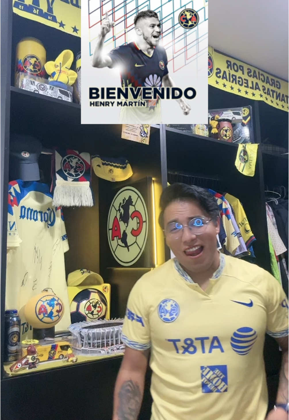 @Club América @LaMonumental16 @HENRY MARTIN #grandesdecorazón #clubamerica #aguilasdelamerica #aguilas #americanista #tenemosla16 #amoret3rno#tricampeones #americacampeon #grandeza #tiktok #parati 